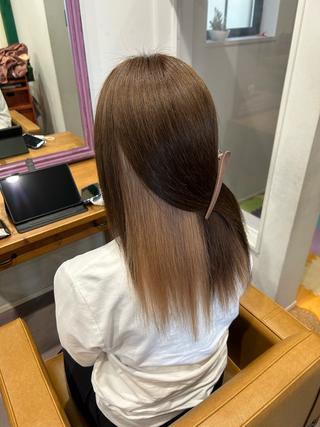 ロング カラー coeur/ ひなたのヘアスタイル