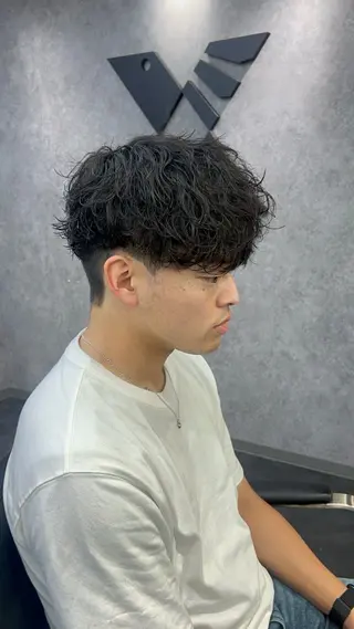 パーマ メンズ パーマ支持率No.1 店長❤️‍🔥安成弾のヘアスタイル
