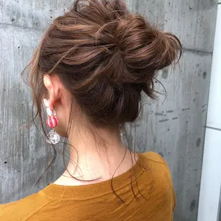 ヘアアレンジ ヘアメイク美容師 ayanoのヘアスタイル