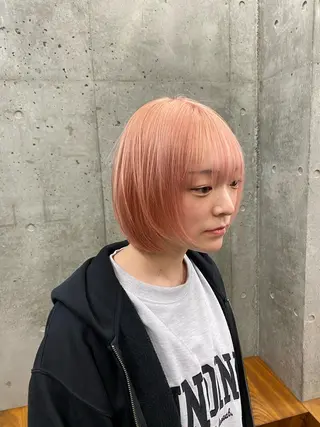 ショート カラー ✨️艶ハイトーン特化 ✨️佐藤望のヘアスタイル