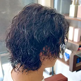 パーマ メンズ スペインカール/ 海外ヘア/RYUのヘアスタイル
