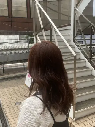 セミロング カラー ヘアアレンジ 20代〜40代 大塚🌱松原大将のヘアスタイル