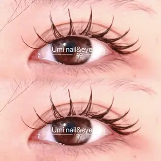マツエク・マツパ Umi eyelash池袋のマツエク・マツパデザイン