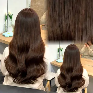 カラー 💖韓国カラー エクステmikotoのヘアスタイル