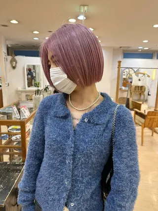 ショート カラー Gardenhair 小笠原 篤矢のヘアスタイル