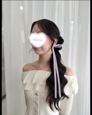 ロング ヘアアレンジ HIME. ＊*ヒメドットのヘアスタイル