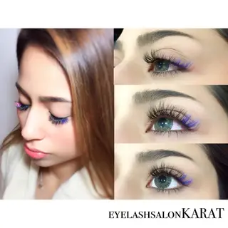 マツエク・マツパ ★KAEDE★伊勢崎 【KARAT】のマツエク・マツパデザイン