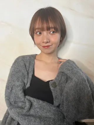 ショート 三嶋 陽友のヘアスタイル