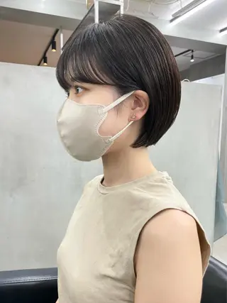 ショート カラー 華 /ショート/ボブのヘアスタイル