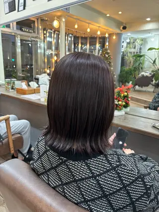 ミディアム 土屋 琳のヘアスタイル
