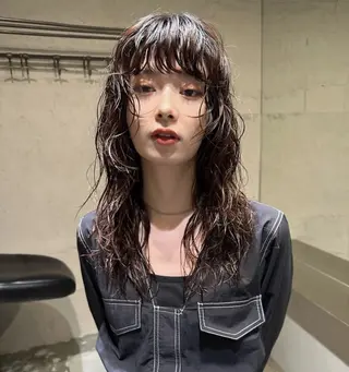 ロング カラー ⭐️ チサト⭐️のヘアスタイル