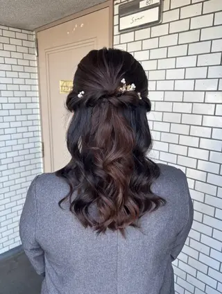 ヘアアレンジ 🌺ヘアメイク SYOKA🌺のヘアスタイル