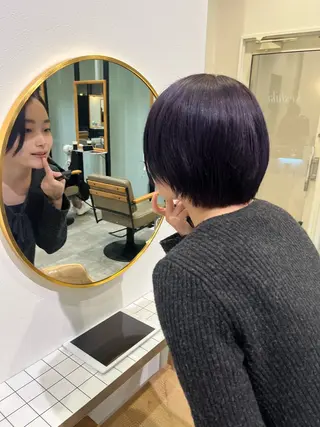 ショート keshiki🦋 Nanaのヘアスタイル