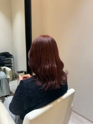 カラー yana /ブリーチモデルのヘアスタイル