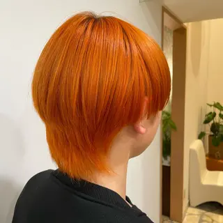 ショート カラー メンズ 宮崎 英絵のヘアスタイル