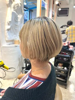 ショート うしだ かおるのヘアスタイル