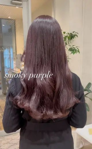 ロング カラー nakahara madokaのヘアスタイル