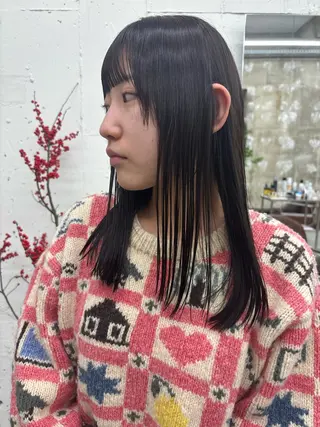 ロング 木下 茅沙のヘアスタイル