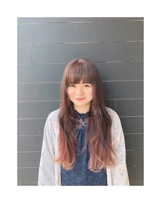 ロング カラー kohatsu こはっちゃんのヘアスタイル