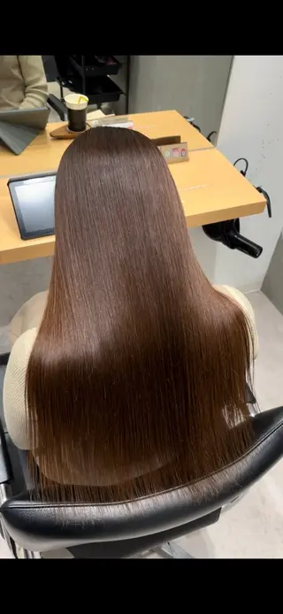 セミロング 髪質改善ヘアケア 艶髪特化/上田のヘアスタイル