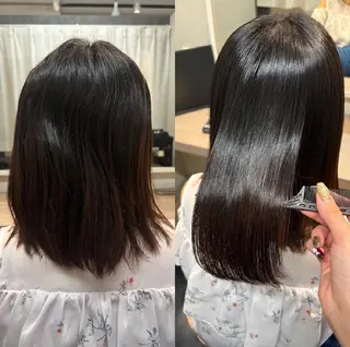 ロング ANDIAMO 栄 栞名のヘアスタイル