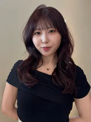 ロング 藤井 ユウキのヘアスタイル