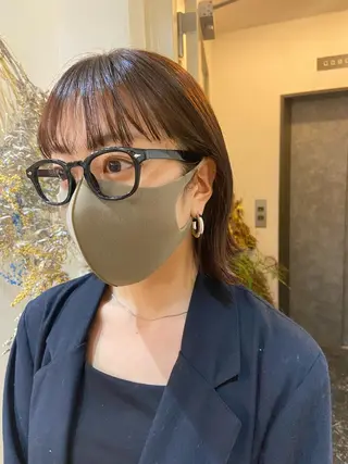 ミディアム SALTWATER AYARIのヘアスタイル