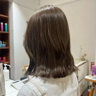 ミディアム カラー リナ✮レイヤーカット モデル様✮募集中のヘアスタイル