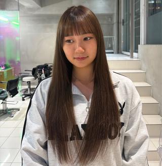 ロング モデル募集中🌠 rina👒のヘアスタイル
