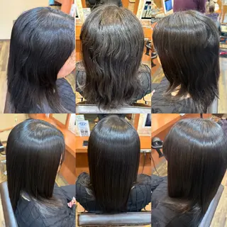 ロング 山口 博司のヘアスタイル