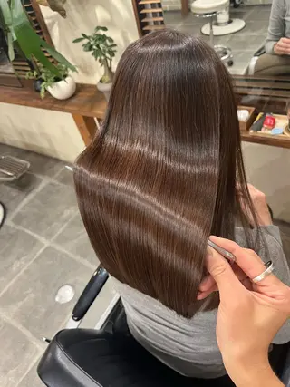 セミロング 【髪質改善特化・ 福田航洋】のヘアスタイル