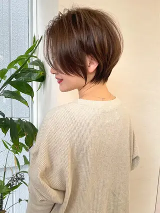 ショート Aster 店長 れおんのヘアスタイル