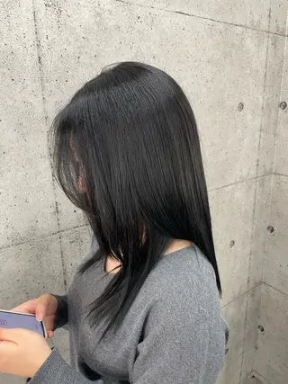 セミロング カラー カットモデル募集￤ 髪質改善📛Nanaのヘアスタイル