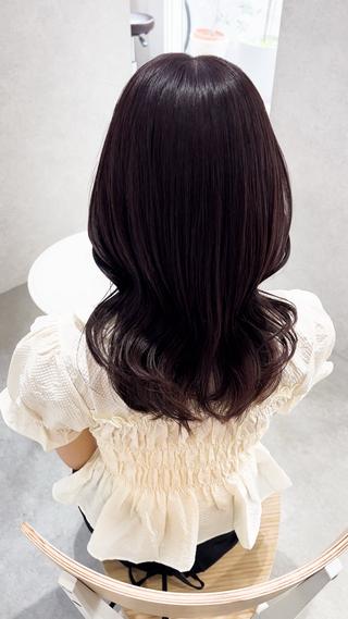 ミディアム mao/ bob オリーブcolorのヘアスタイル