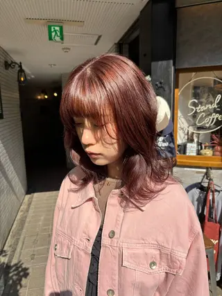 セミロング 海外風レイヤー🥥 NANAのヘアスタイル