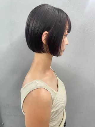 ショート カラー #tag  田島 純奈のヘアスタイル