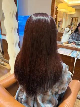 カラー 一岡 小幸のヘアスタイル