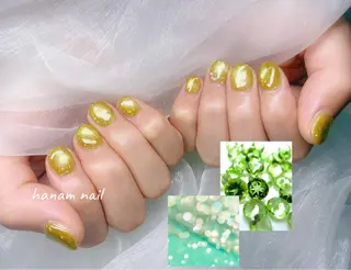 ネイル hanam nail 🌿🩵ハナムネイルのネイルデザイン