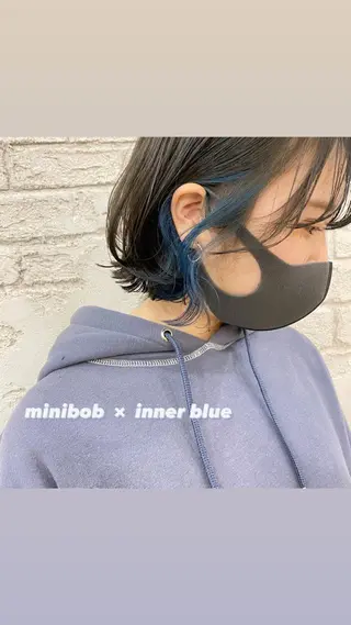 ショート カラー ヘアアレンジ 小顔カット/艶 カラー特化♡MIHOのヘアスタイル