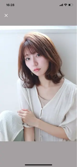 ミディアム 酒井 裕太郎のヘアスタイル