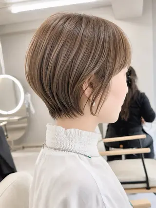 ショート カラー ショート/レイヤー /札幌/小山内のヘアスタイル