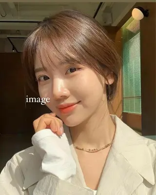 カラー ヘアアレンジ 韓国好き🇰🇷 美容師MIKUのヘアスタイル
