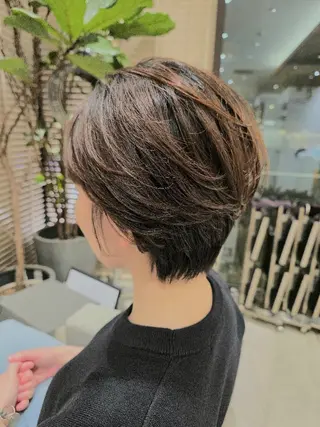 ショート ✂髪質改善ストレート NO.1 深澤 颯斗のヘアスタイル