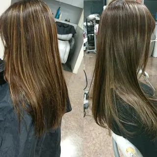 ロング カラー beel 【ベエル】のヘアスタイル