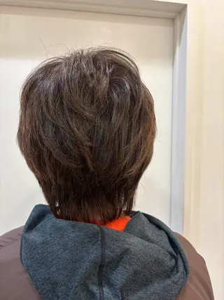 ショート 鈴木 優奈のヘアスタイル