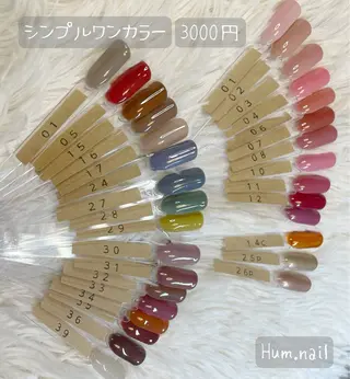 ネイル Hum.nail (はむ.ねいる)のネイルデザイン