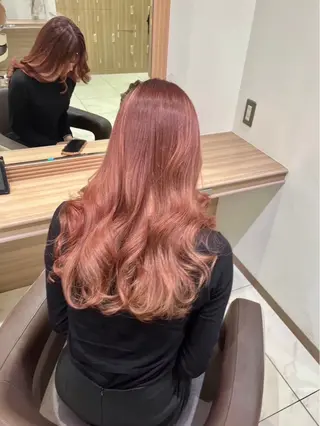 ロング カラー はのん 透明感カラー /韓国スタイルのヘアスタイル