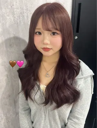 ロング coco横浜 チカのヘアスタイル