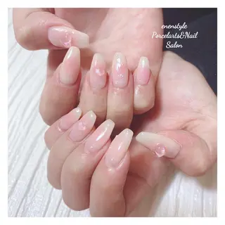 ミディアム ネイル 🐾enen style 🐾のネイルデザイン
