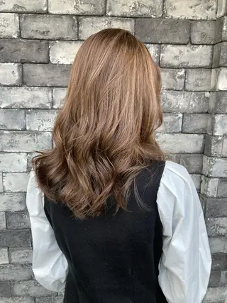セミロング カラー ✂️似合わせの魔術師 石田一樹✂️のヘアスタイル